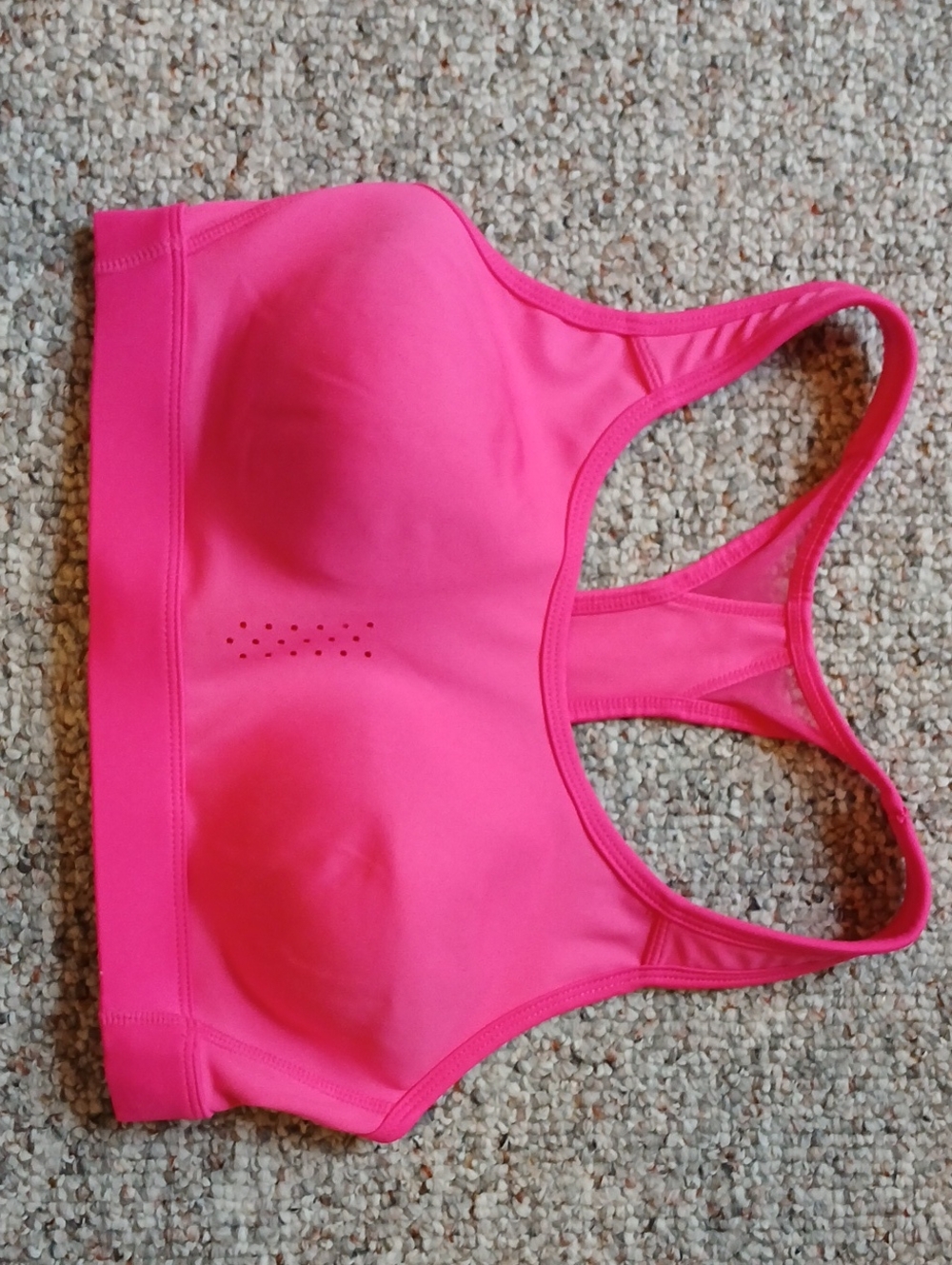 Avia Hot Pink Racerback Sports Bra